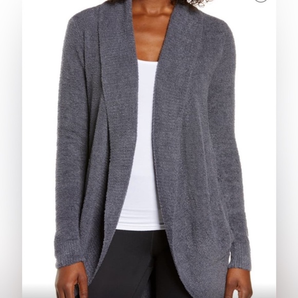 Barefoot Dreams Cozy chic lite open cardigan size Large/XL - Picture 1 of 6
